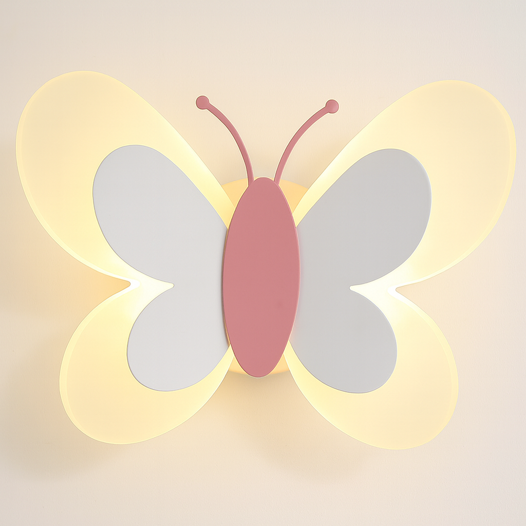 Babilume™ – applique murale papillon pour une chambre de bébé