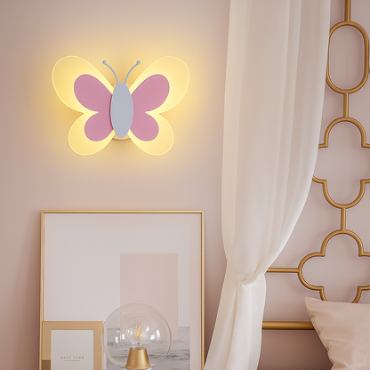 Babilume™ – applique murale papillon pour une chambre de bébé