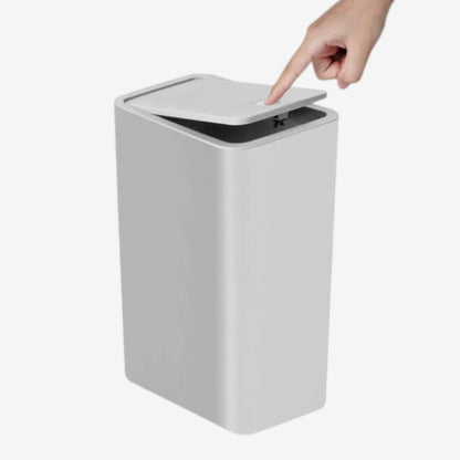 Poubelle Salle de Bain 10L à Pedale Silencieuse