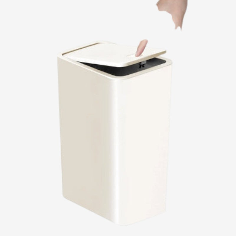 Poubelle Salle de Bain 10L à Pedale Silencieuse