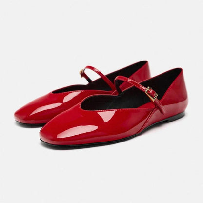 Ballerines Femmes Vernies Confortables et Chics