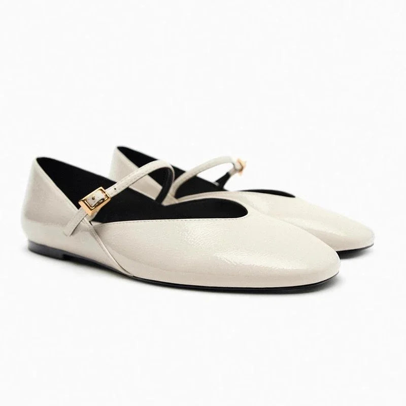 Ballerines Femmes Vernies Confortables et Chics