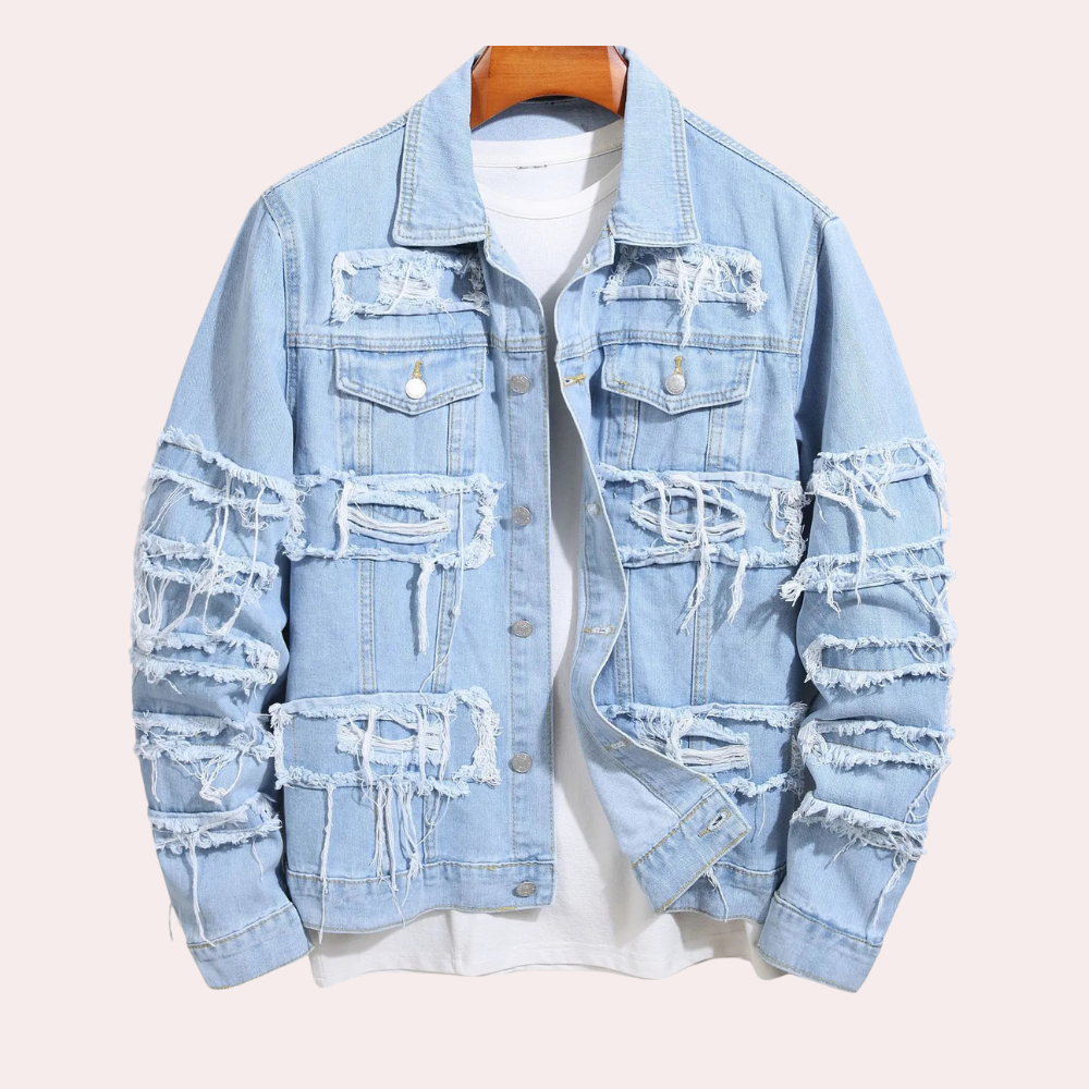 EVAN - Veste en jean tendance pour hommes