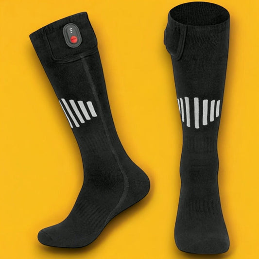 Chaussettes Chauffantes Électriques Réchargeables pour Femme et Homme - PanierRoyale