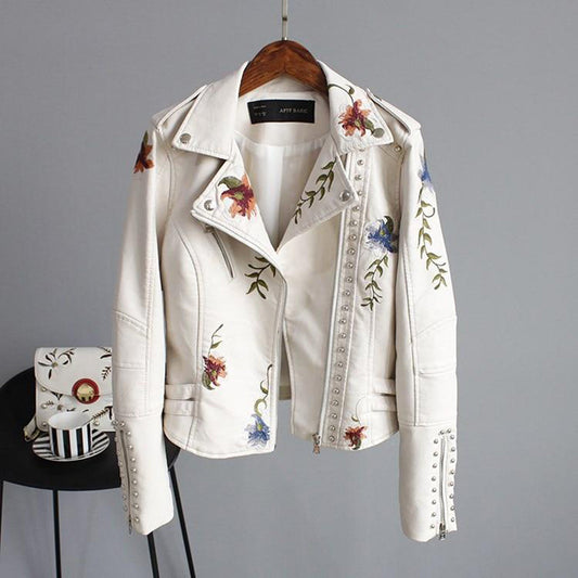 Blouson Hiver Floral Élégant pour Femme - PanierRoyale