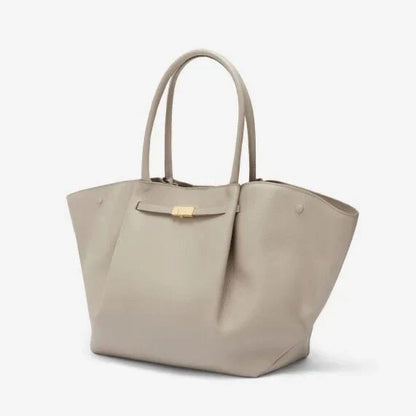 Sac à Main Cuir Végétal Élégant avec Fermeture Dorée