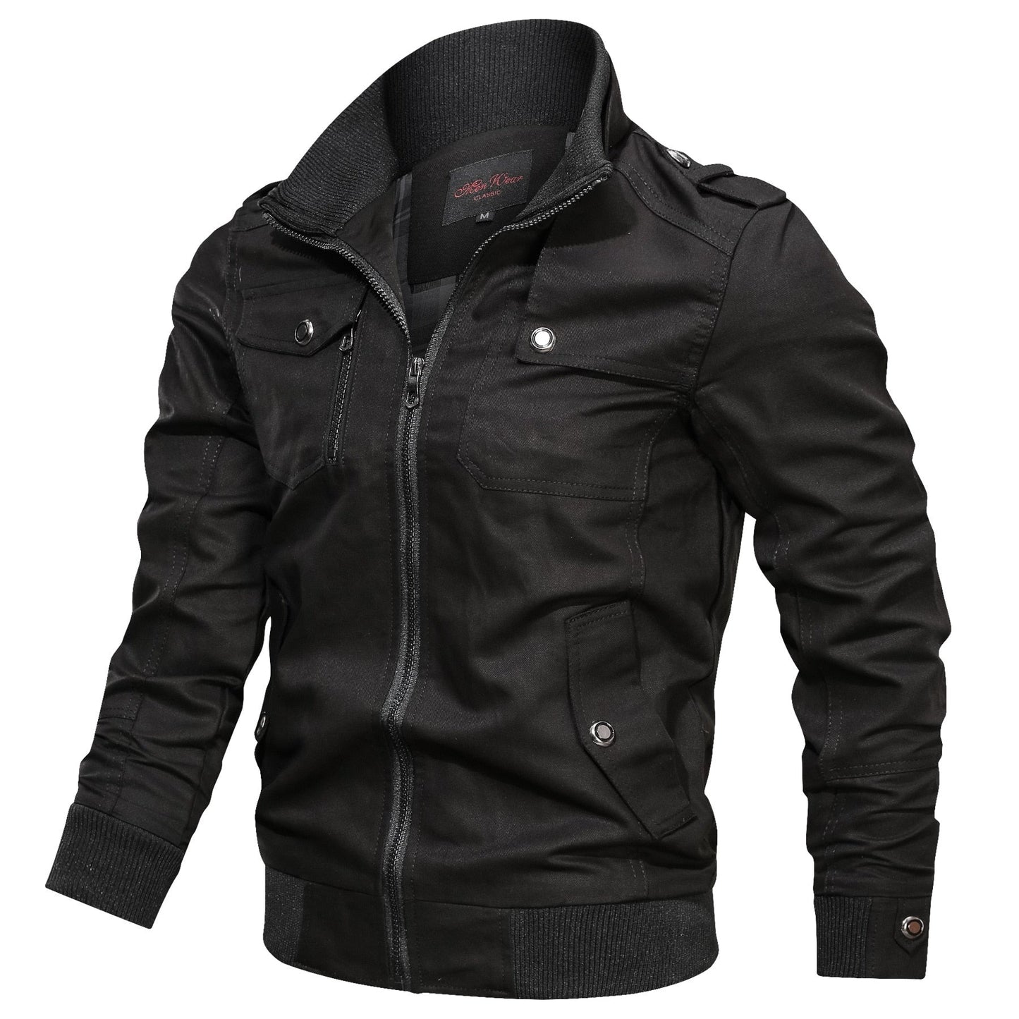 Blouson de ville avec col montant - Veste décontractée pour homme