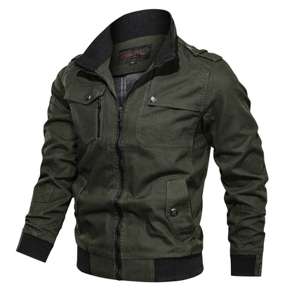 Blouson de ville avec col montant - Veste décontractée pour homme - BerlinGlamour