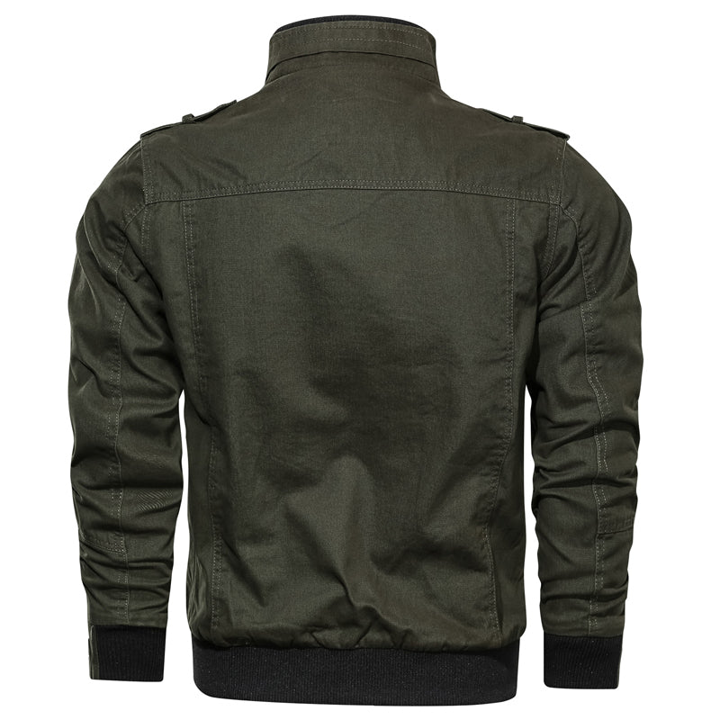Blouson de ville avec col montant - Veste décontractée pour homme