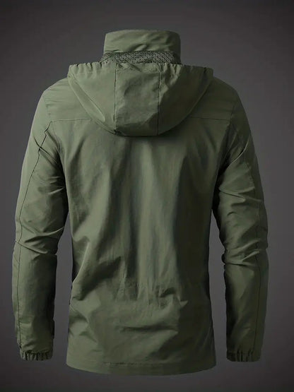 Veste Outdoor Imperméable avec Capuche pour Homme