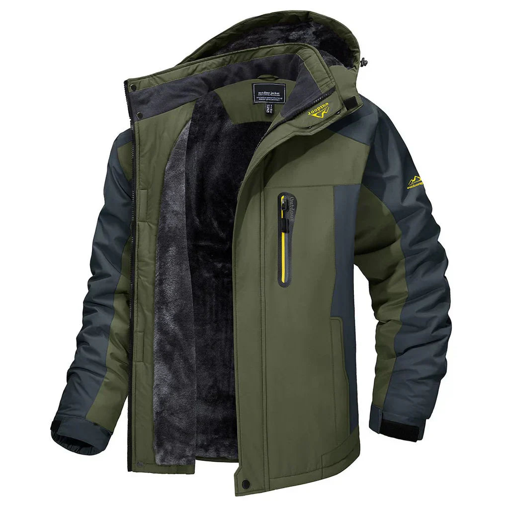 Veste Imperméable Homme avec Capuche et Manches Longues - PanierRoyale