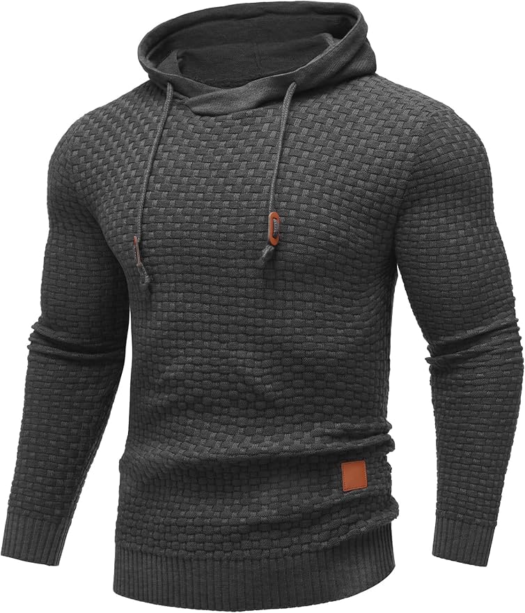 Sweat à Capuche Homme Coton Confortable et Résistant - PanierRoyale