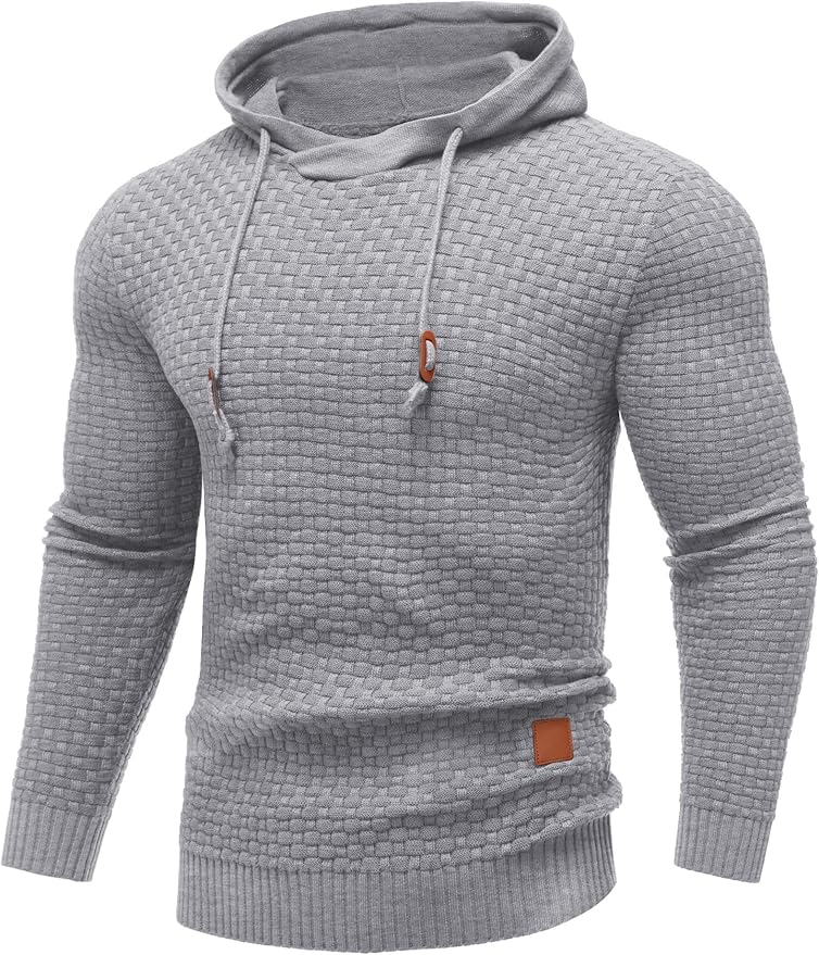 Sweat à Capuche Homme Coton Confortable et Résistant