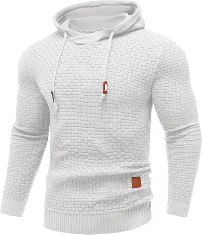 Sweat à Capuche Homme Coton Confortable et Résistant