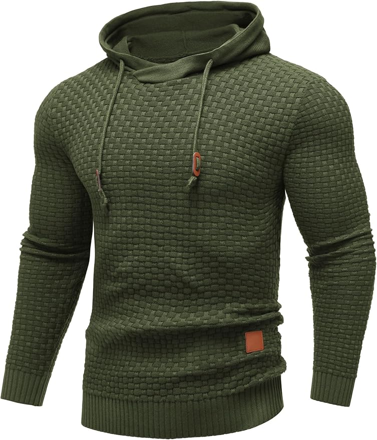 Sweat à Capuche Homme Coton Confortable et Résistant