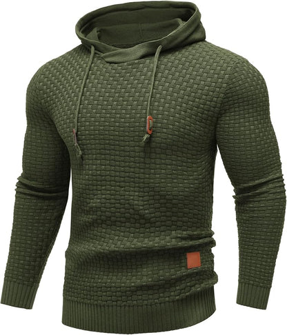 Sweat à Capuche Homme Coton Confortable et Résistant