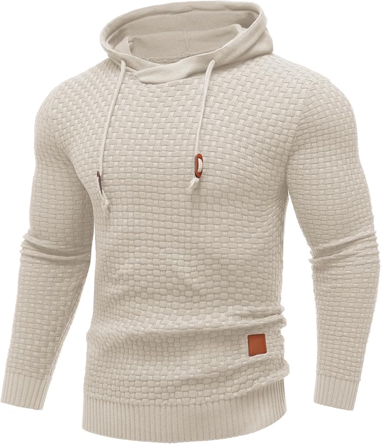 Sweat à Capuche Homme Coton Confortable et Résistant