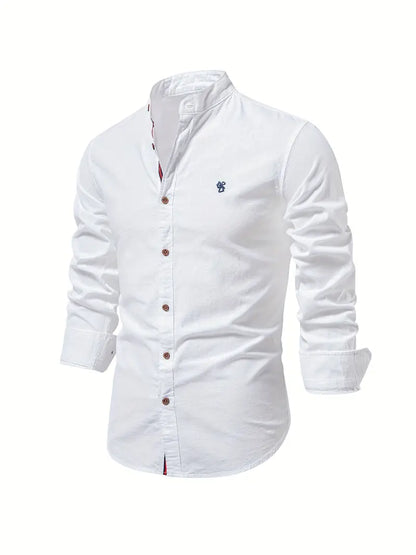 Chemise Homme Coton Blanc Classique