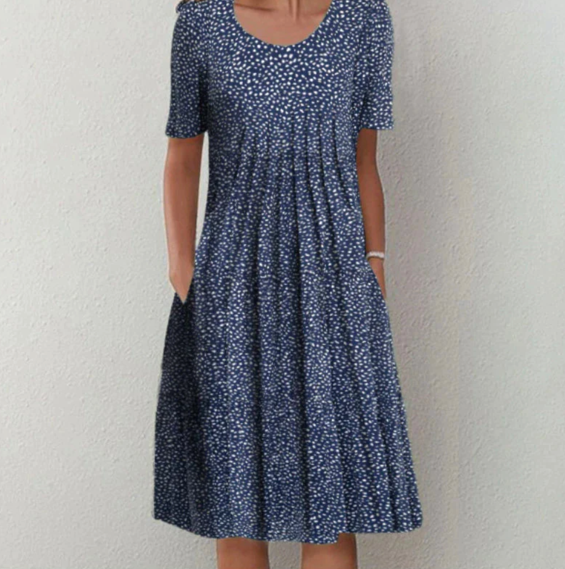Robe Femme Élégante à Fleurs Décontractée