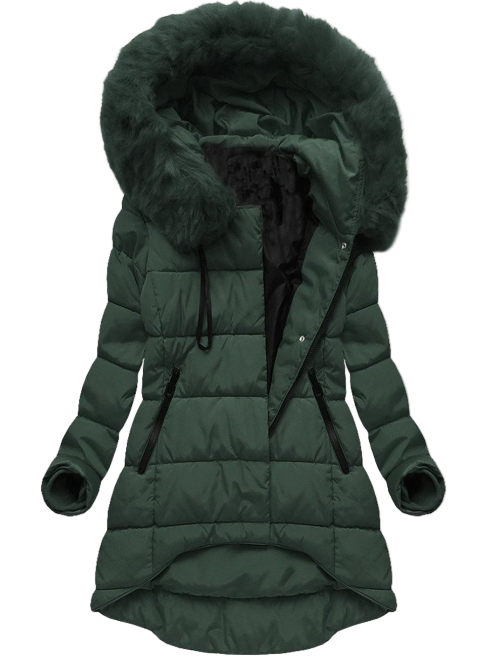 Veste Femme Hiver Chaude et Élégante Doublée - PanierRoyale