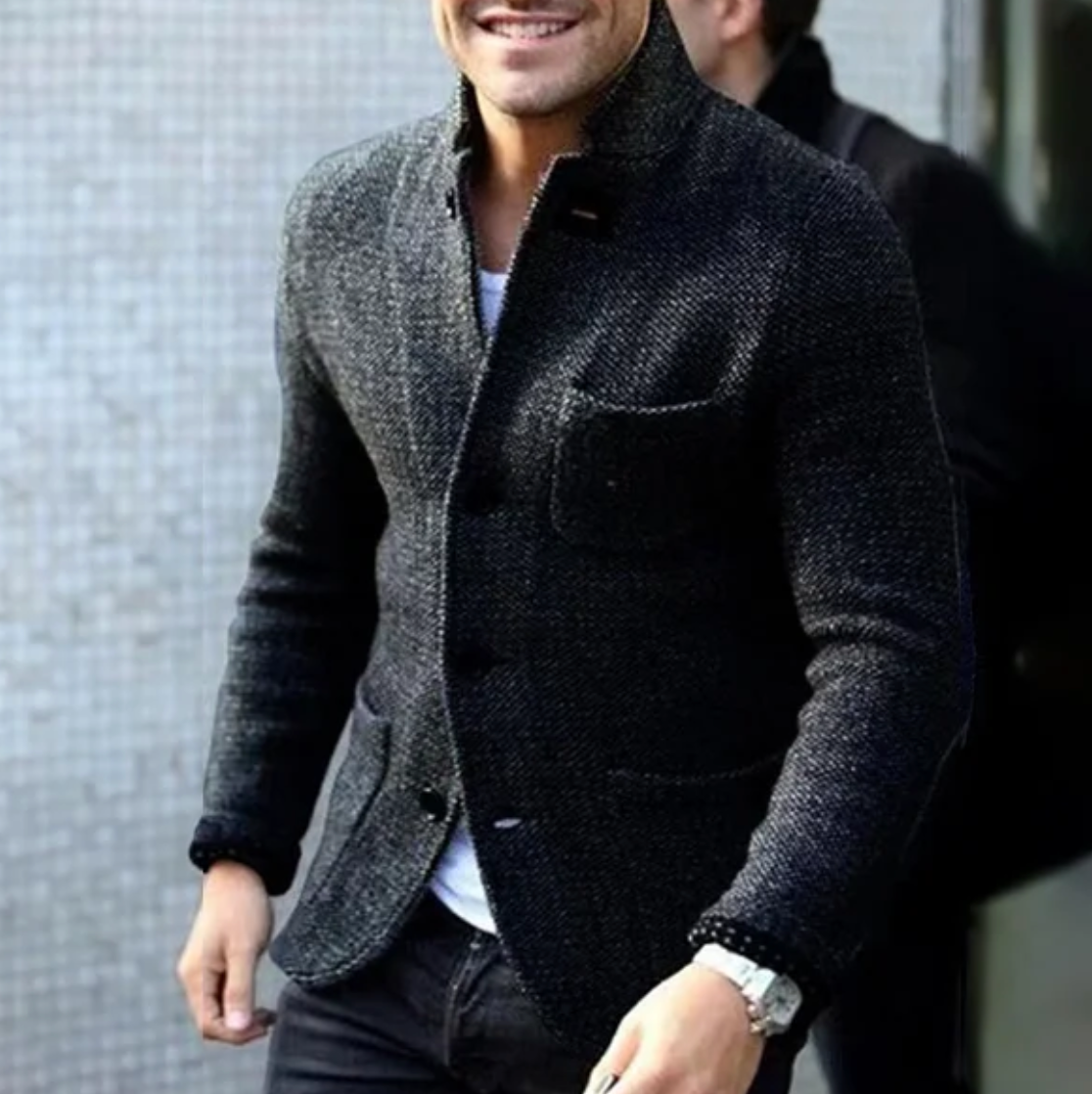 Manteau Homme Hiver Doublé et Raccourci - PanierRoyale