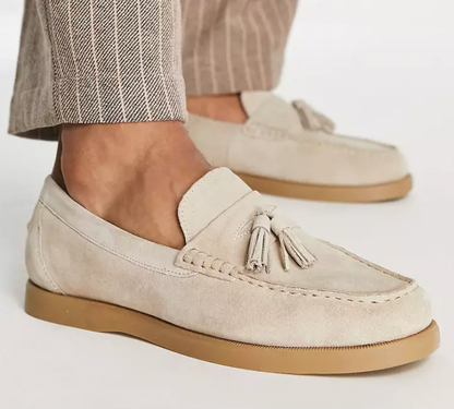 Mocassins Homme Cuir Italien Confortable et Élégant