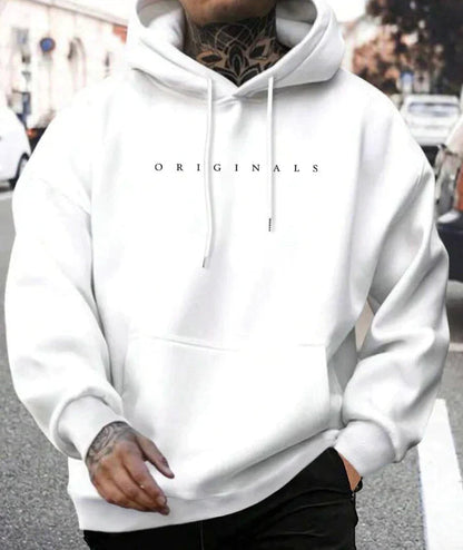 Sweat à Capuche Sport Homme avec Poche Cargo