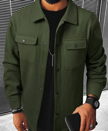 Chemise Homme Coton Doux et Confortable pour Hiver