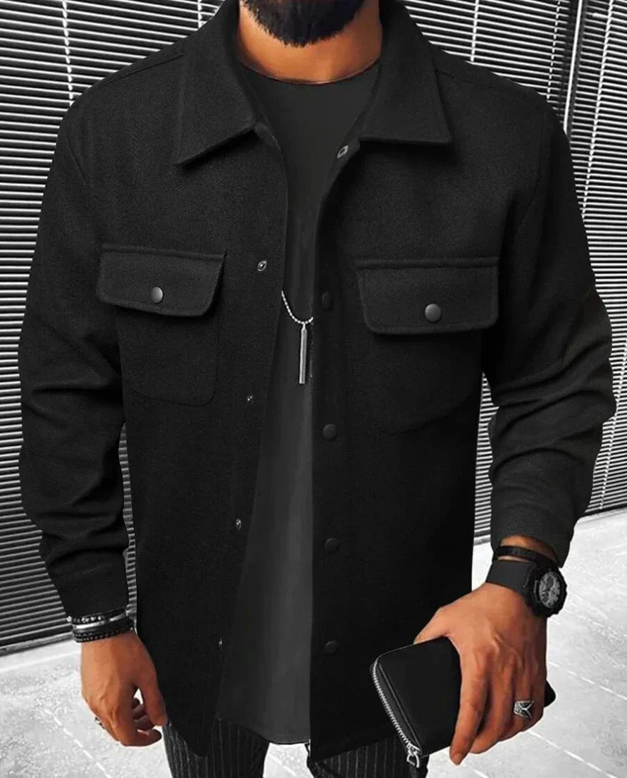 Chemise Homme Coton Doux et Confortable pour Hiver - PanierRoyale