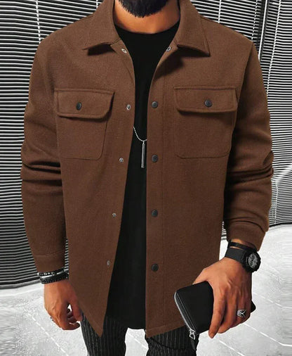 Chemise Homme Coton Doux et Confortable pour Hiver