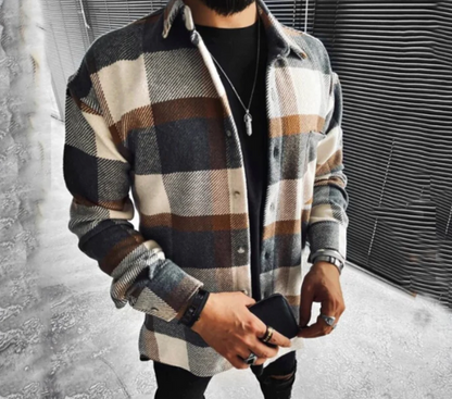 Chemise Flanelle Homme Douce et Chaude pour Hiver
