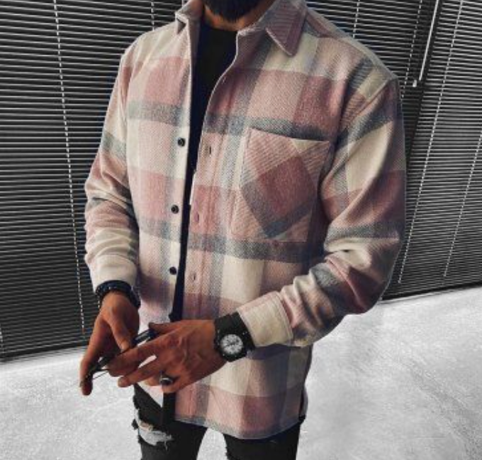 Chemise Flanelle Homme Douce et Chaude pour Hiver - PanierRoyale