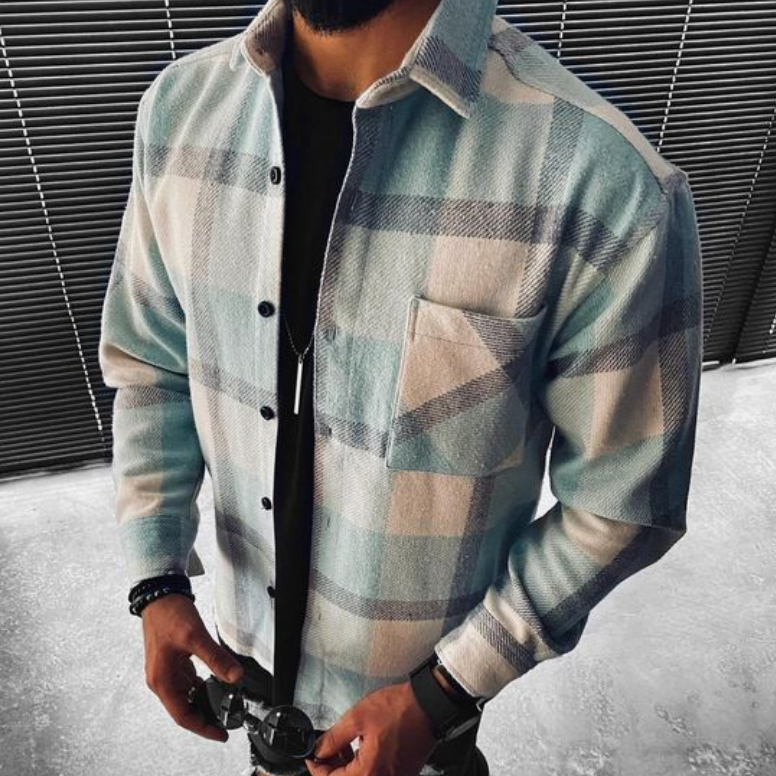 Chemise Flanelle Homme Douce et Chaude pour Hiver