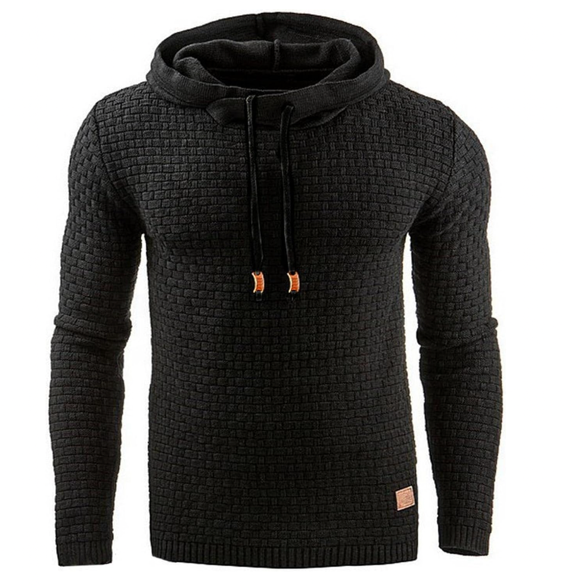Sweat à Capuche Sport Homme Noir et Confortable - PanierRoyale