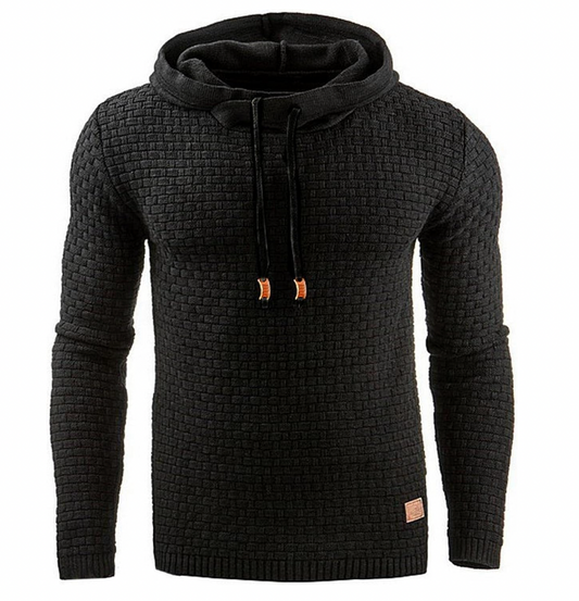 Sweat à Capuche Sport Homme Noir et Confortable - PanierRoyale