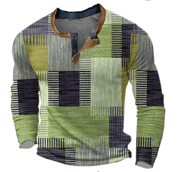 Pull Rock Chic Imprimé Géométrique