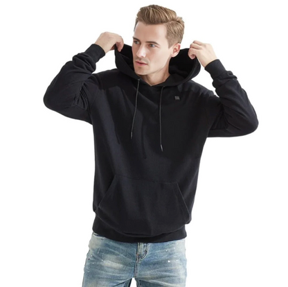 Sweat à capuche doux et chaud pour homme