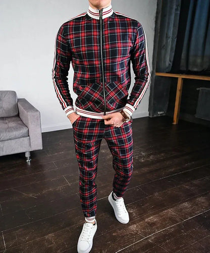 Costume Homme 2 Pièces Élégant et Décontracté