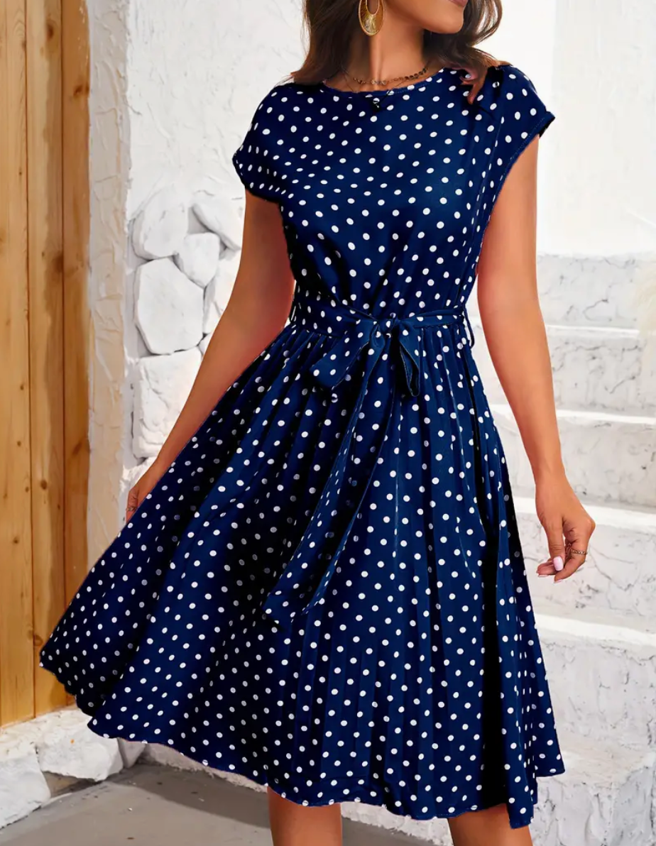 Robe Été Femme Élégante - Robe Florale Décontractée pour Femme