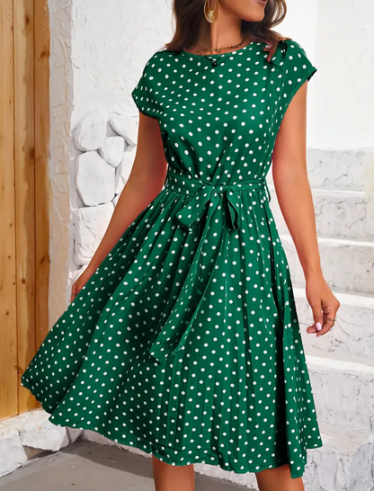 Robe Été Femme Élégante - Robe Florale Décontractée pour Femme