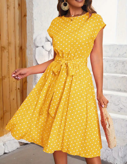 Robe Été Femme Élégante - Robe Florale Décontractée pour Femme
