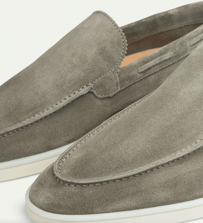 Mocassins Homme Cuir Gris Chic et Confortables - PanierRoyale