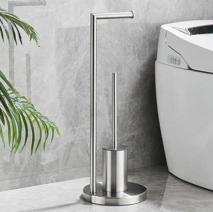 Support de Papier Toilette Moderne avec Brosse Intérieure