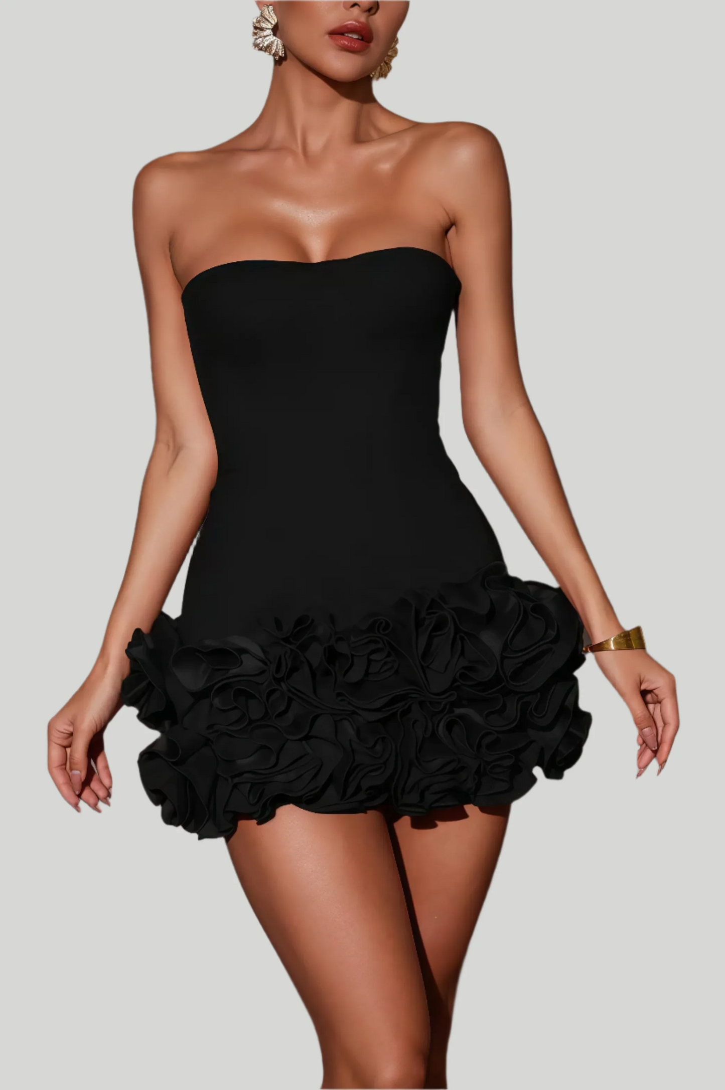 Robe Été Fleurs Courte pour Femme - PanierRoyale