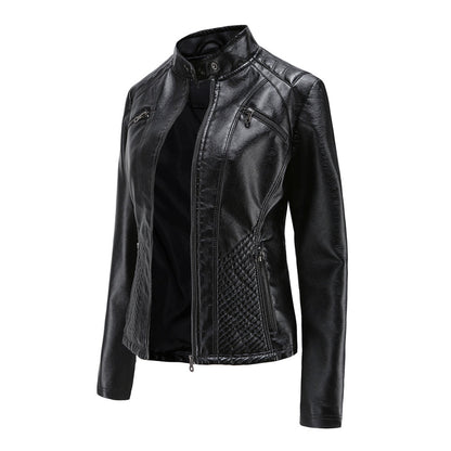 Veste Femme Modeuse à Poches et Épaules Padded
