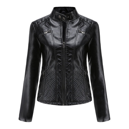 Veste Femme Modeuse à Poches et Épaules Padded
