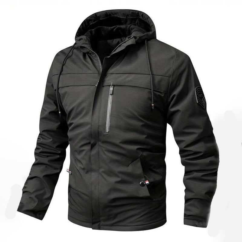 Veste à capuche imperméable pour homme - PanierRoyale
