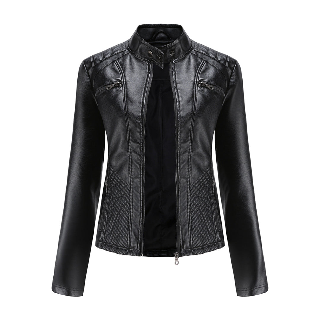 Veste Femme Modeuse à Poches et Épaules Padded - BerlinGlamour