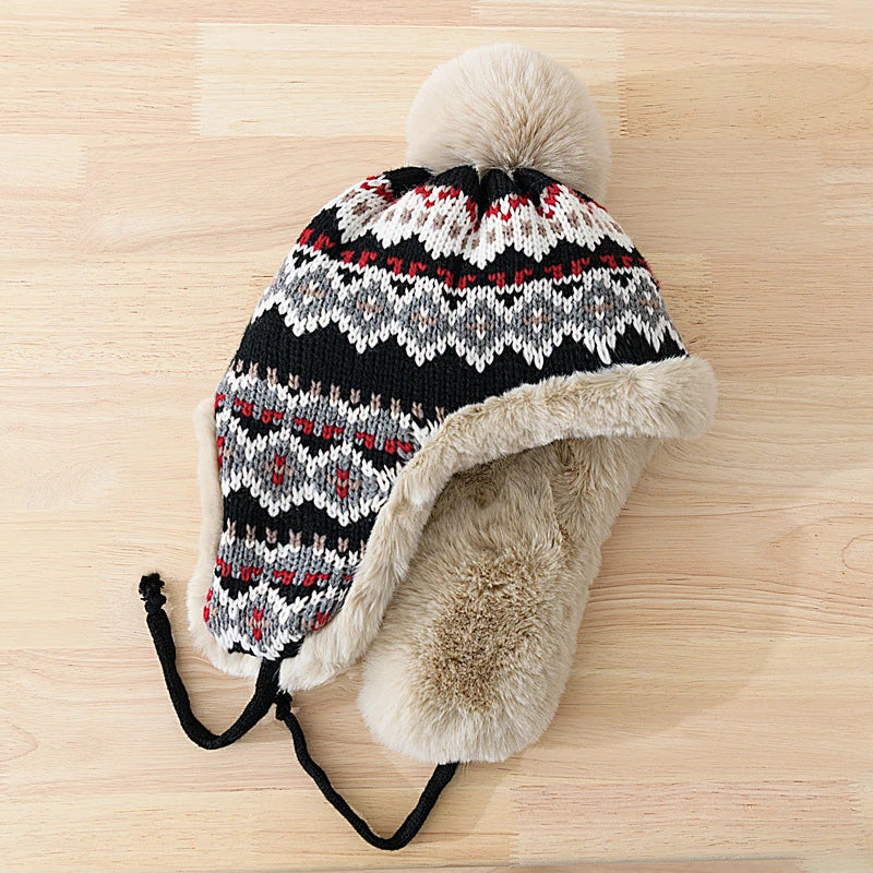 Bonnet Hiver Chaud et Doux pour Adulte