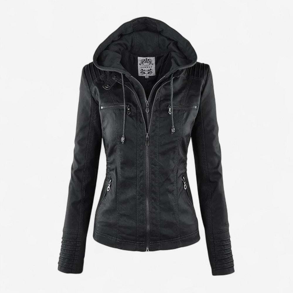 Veste à capuche sport avec poches zippées